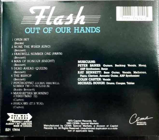 画像2: CD輸入盤★Out of Our Hands★Flash フラッシュ