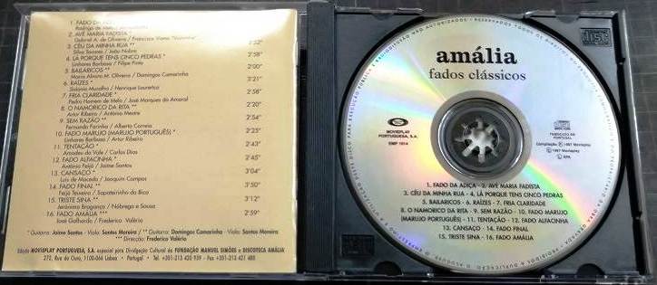 画像3: CD★Fados classicos vol.1★Amalia Rodrigues アマリア・ロドリゲス