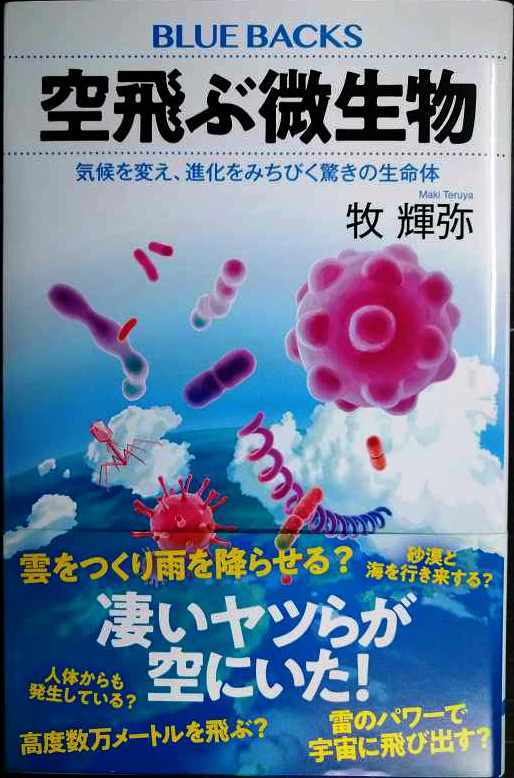 画像1: 空飛ぶ微生物 気候を変え、進化をみちびく驚きの生命体★牧輝弥★ブルーバックス